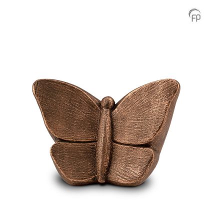 FPU 057 S Keramische kunst urn mini Mariposa